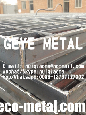 Plain I-Bar Steel Gratings, Welded Metal Bar Gratings for Platform, Flooring,Trench Covers supplier