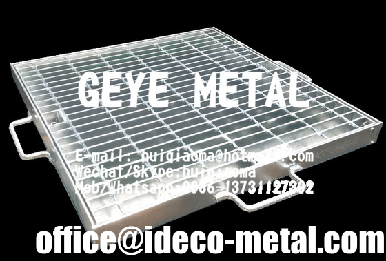 Hinged &amp; Locked Mesh Gratings, Hinged Steel Grill Grates, Floor Drain Covers, Gully Guttering Metal Grids supplier