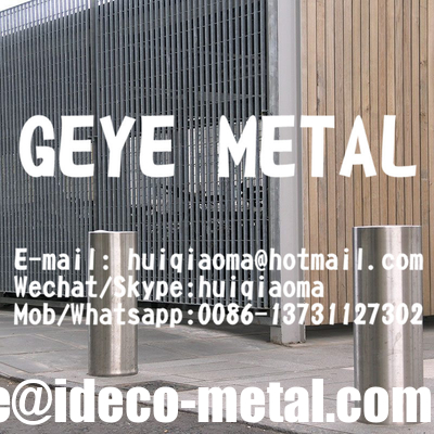 Anti-Climb Steel Bar Gratings for Wall Claddings|Security Screens|Balcony Balustrades|Green Wall Trellis supplier