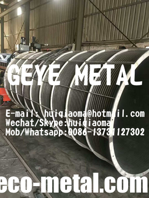 Wedge Wire Rotary Drum Screens, V-wire Wedge Wire Cylindrical Rotating Trommel Drum Screens supplier