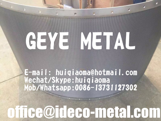 Wedge Wire Screen Sieve Bends, Static Sieve Bend DSM Screens, SS Run Down Screens Non-Clogging supplier