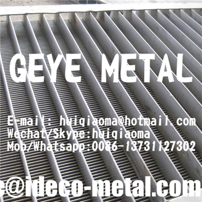 Wedge Wire Screen Flat Panels, Johnson Screens, SS Industrial Profile Screens for Fluid Bed Dryers, Coolers supplier