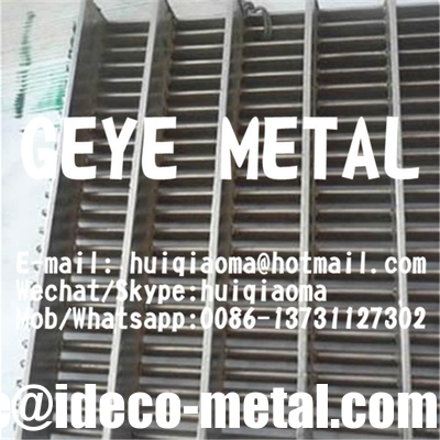 Vibrating Screens Vee-Wires, Wedge Wire Flat Drainage Panels for Static Drain Chutes, Desliming, Dewatering supplier