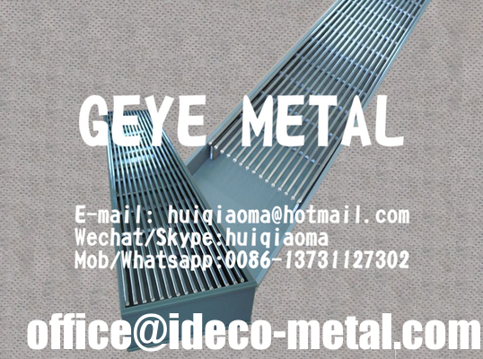 Stainless Steel Shower Floor Drain Grates, Wedge Wire Grate, High Heel Friendly Trench Drainage Gratings supplier