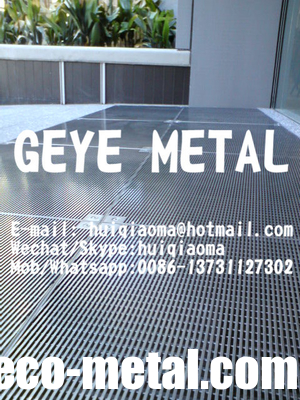 Wedge Wire Heel Guard Floor Grates &amp; Entry Mats, Stainless Steel HeelSafe Drain Cover, Stormwater Drainage Channel supplier