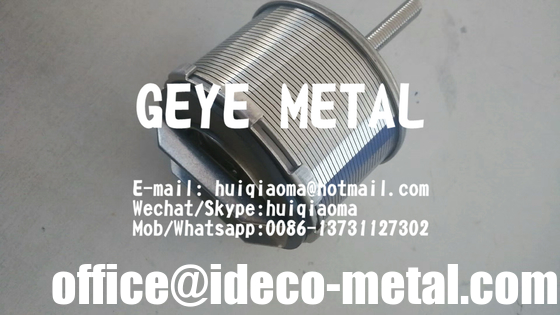 Stainless Steel Wedge Wire Screen Nozzles Filter, Johnson Screen Metal Water Filter Nozzles,Non Clogging supplier