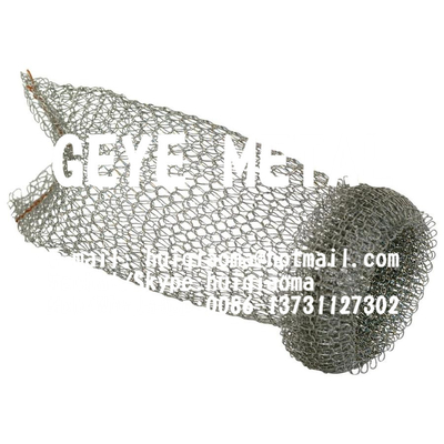 Metal Knitted Mesh Traps, Clothes Washing Machine Wire Mesh Lint Traps Laundry Sink Drain Hose Screen Filter w/ Ties supplier