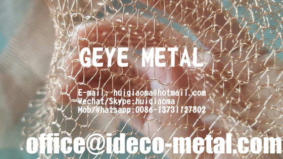 Pure Copper Mesh Packing Rolls for Distilling Column, Distiller Tower Packing, Copper Still Packing Home Brewing supplier