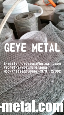 Tin Plated Copper Wires Knitted Mesh Conductive Tapes, Tubular Knitted Tinned Copper Mesh for EMI RFI Shielding supplier