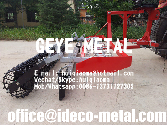 Tractor Mounted Mixer Wire Roller Horse Arena Leveller, Menage Grader, Sand Harrows, Land Groomers, Gravel Drags supplier