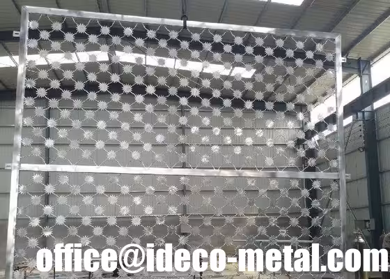 Stainless steel Anti-Climb SUN-BARB Fence, High Security Prison Fence, Thorn Spike Fence supplier